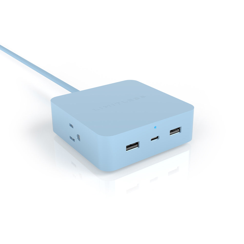 PowerPro 5-Device Charger with USB, Type-C, and AC