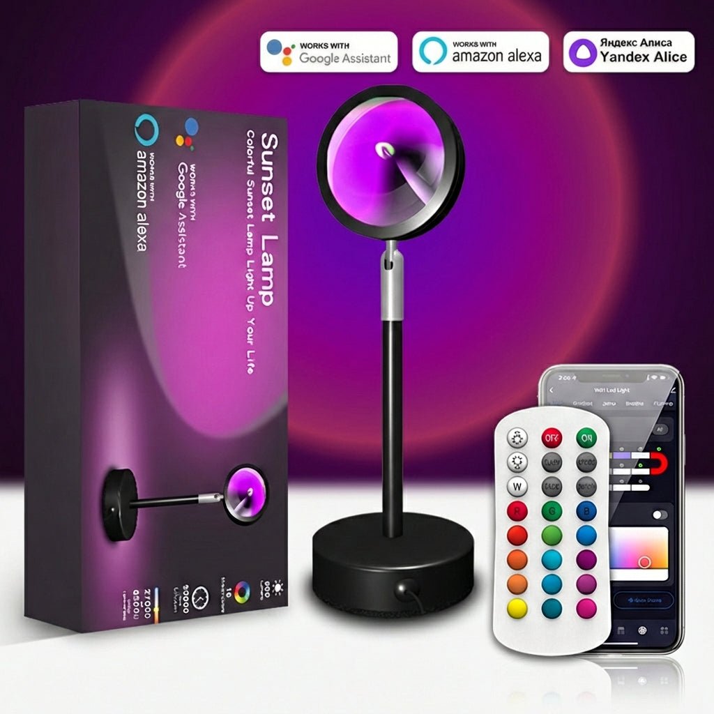 Sunset Glow LED Lamp